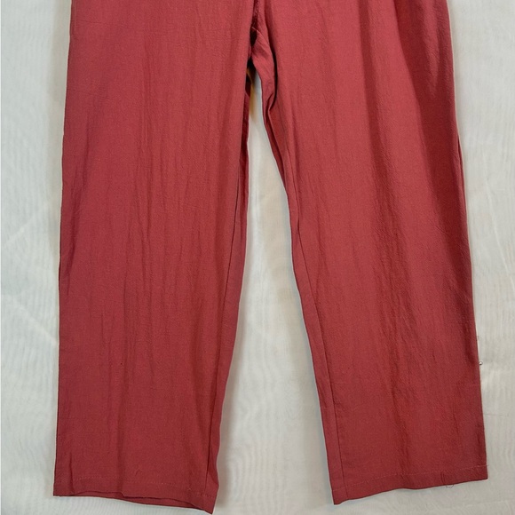 NEW Women’s Casual Light Crop Pants / Size large - Picture 4 of 9